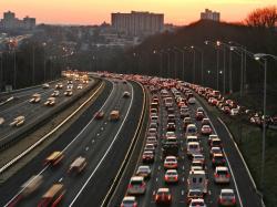 Количество автомобилей в Москве и области растёт