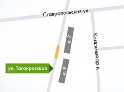 Движение по Таганрогской улице ограничат ради ремонта