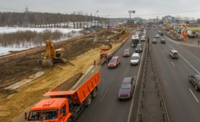 Часть Калужского шоссе откроют в новом году