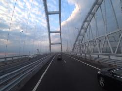 Крымский мост: интенсивность движения в праздники